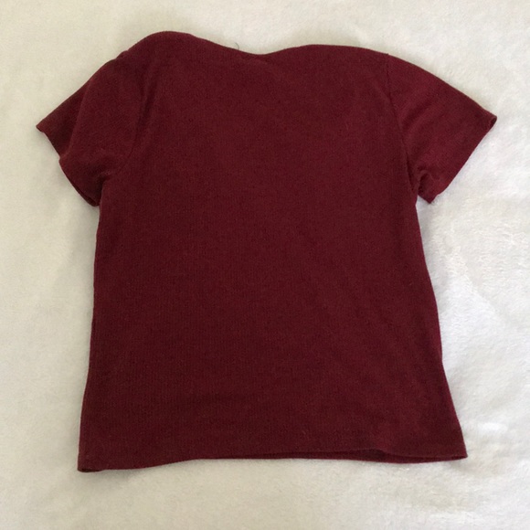 Rue 21 red tie up top - Picture 4 of 4